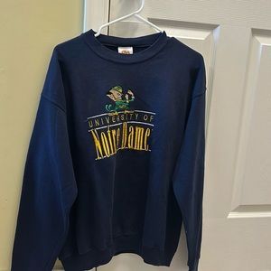 Notre Dame crew neck